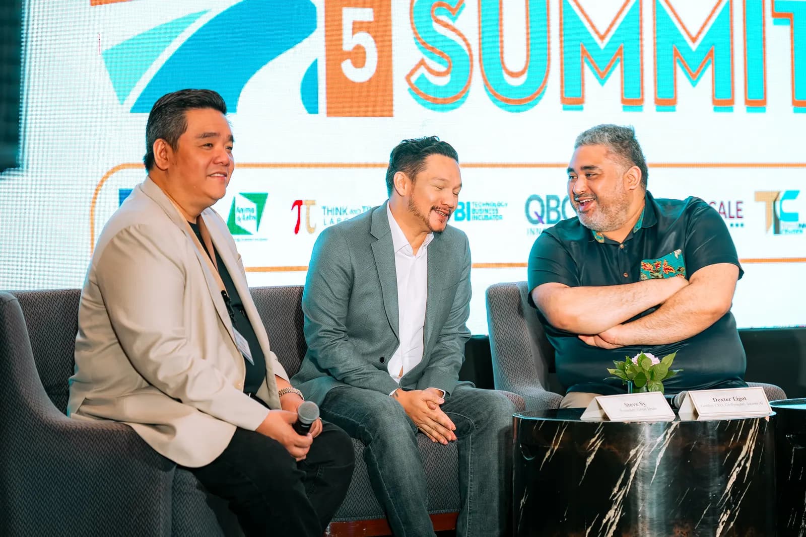 Panel discussion with Steve Sy at the TBI QBO summit